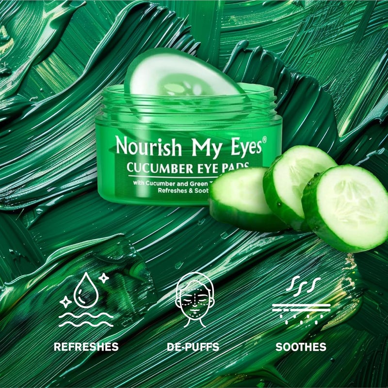 Fran Wilson Nourish My Eyes Cucumber Eye Pads - 36 Count - Image 4